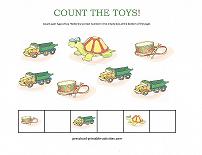 counting toys worksheet