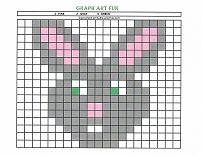 graph art bunny