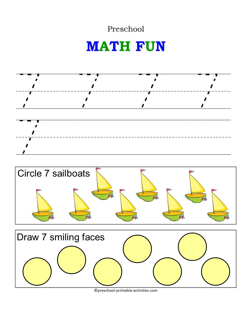 number worksheets