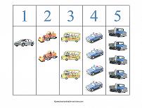 vehicle theme counting strips