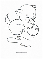   Toddler Coloring Pages Cat  HD