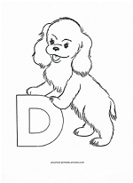 Dog Coloring Page