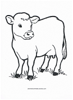 free farm animals coloring pages to print