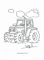 Featured image of post Tractor Coloring Pages Pdf Book cover design featuring a cartoon tractor with text that can be edited