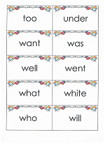 sight word flashcards