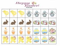 easter pattern worksheet