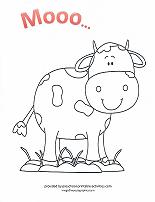 Farm Animal Coloring Pages