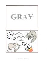 gray color cards