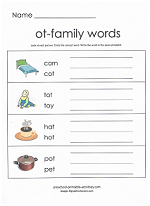 ot family worksheet