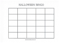 halloween bingo game