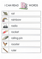 letter r worksheet