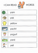 letter y worksheet