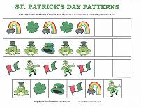patterning activity for st patrick's day