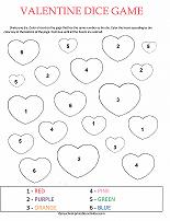 valentines day number game for preschoolers