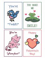 printable valentine cards