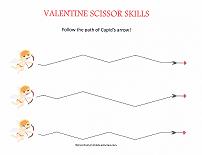 scissor skills worksheet