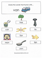 an family worksheet