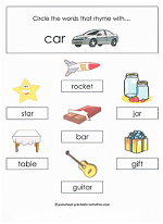 ar family worksheet