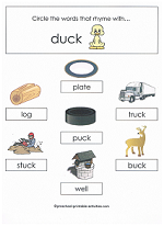 uck family worksheet