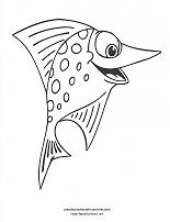 Fish Coloring Pages - and everything else "Under the Sea".