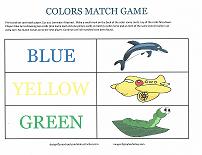 printable color match game