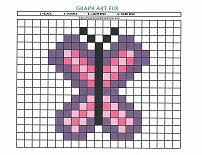 graph art buterfly