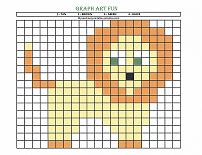 graph art lion