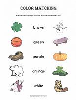 worksheets for learning colors