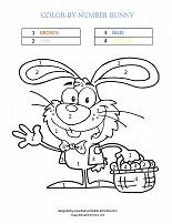 color by number coloring pages