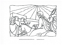 Jerusalem coloring page