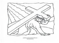 Jesus coloring page