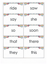 sight word flashcards