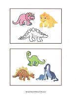 dinosaurs for learning colors