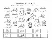 counting toys worksheet