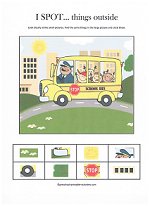 I-Spy worksheet