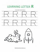 letter R worksheet