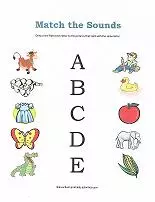 preschool matching worksheet preschool matching worksheet