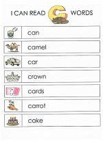 letter c worksheet