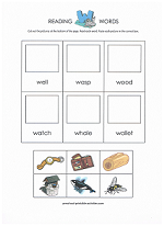 Cut and Paste Printables