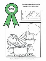 st patrick's day coloring activity