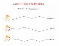 scissor skills worksheet