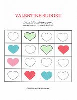 valentines day sudoku puzzle