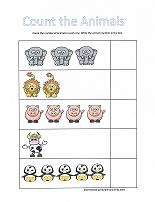 counting animals worksheet