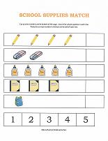 back to school counting worksheet