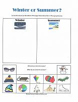 winter or summer classifying activity